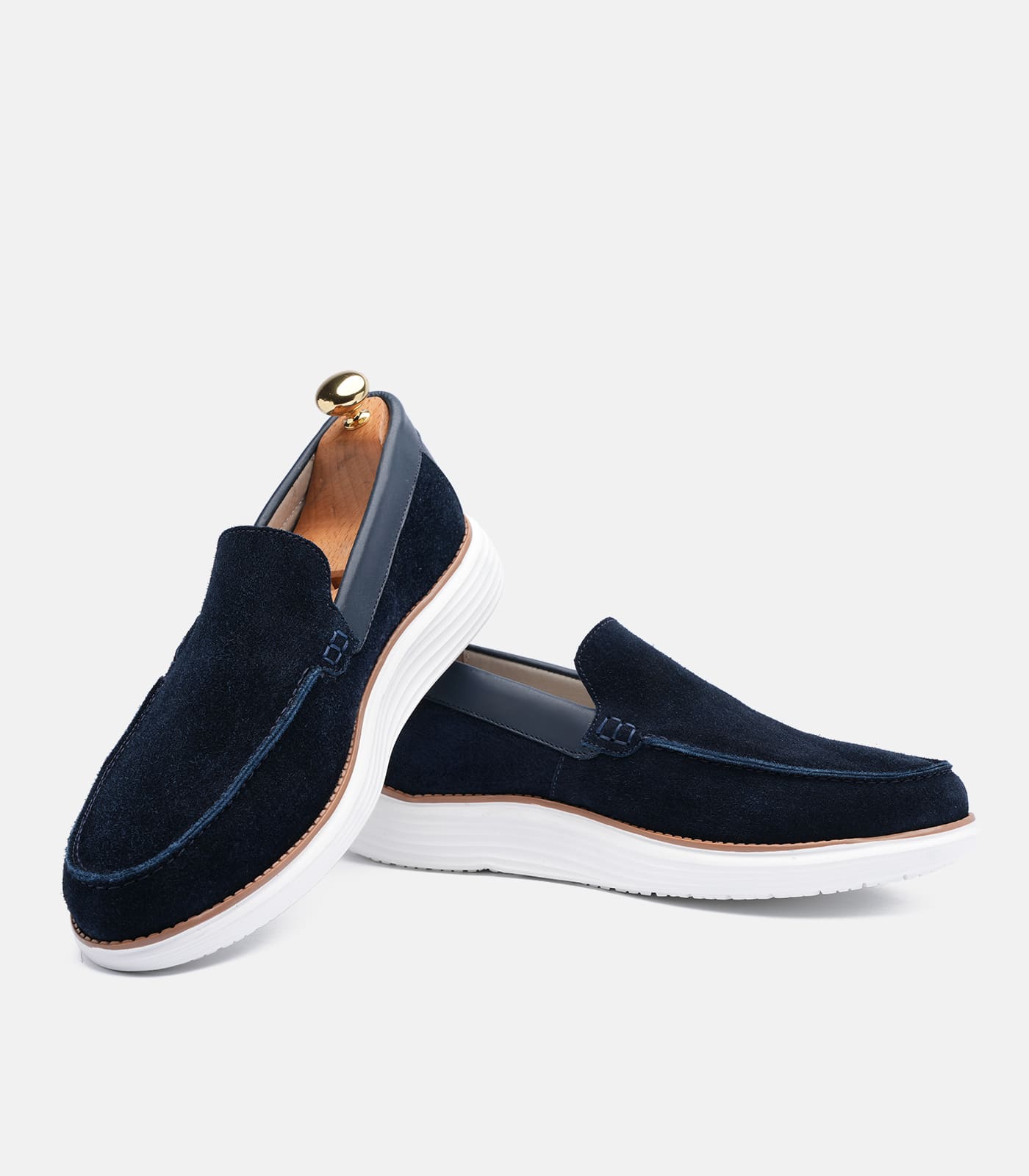 Milton Suede Bleu