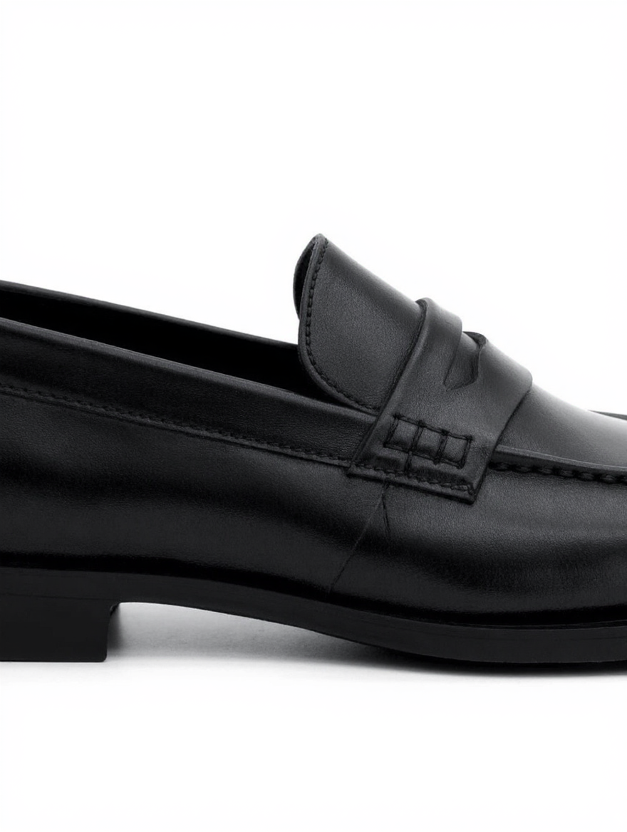 Wallas leather noir