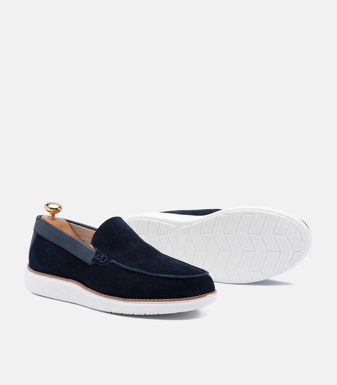 Milton Suede Bleu