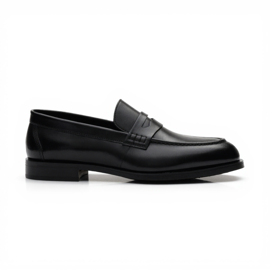 Wallas leather noir