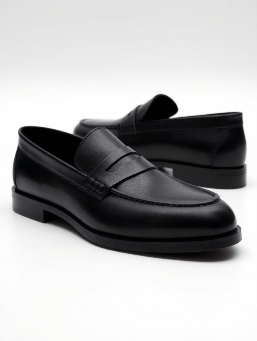 Wallas leather noir
